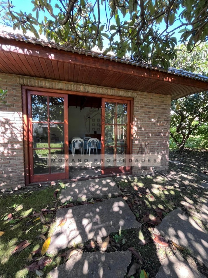 Casa con patio para 8 personas