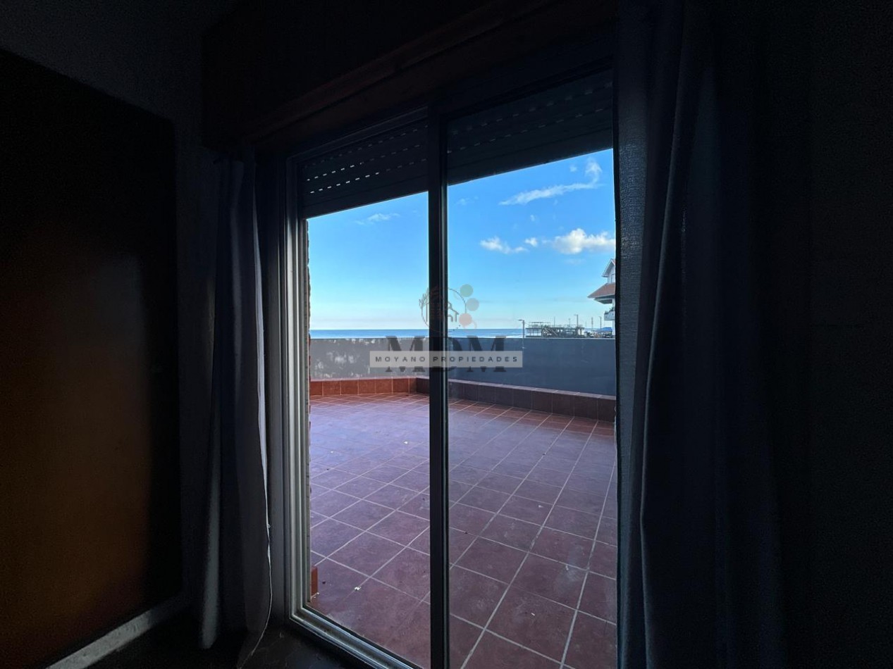 Departamento con Terraza y Vista al Mar en Paseo 104 y Costanera