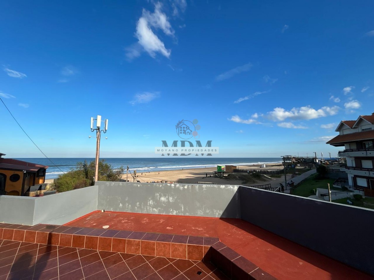 Departamento con Terraza y Vista al Mar en Paseo 104 y Costanera