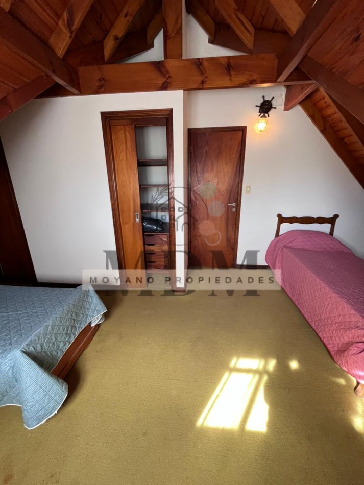 Casa con patio para 8 personas