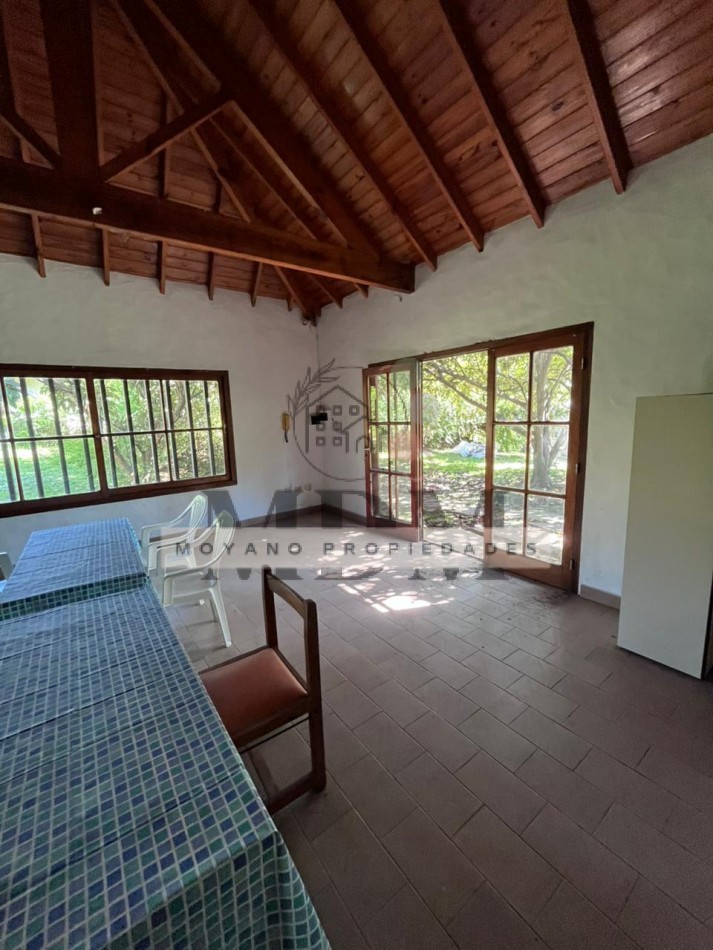 Casa con patio para 8 personas