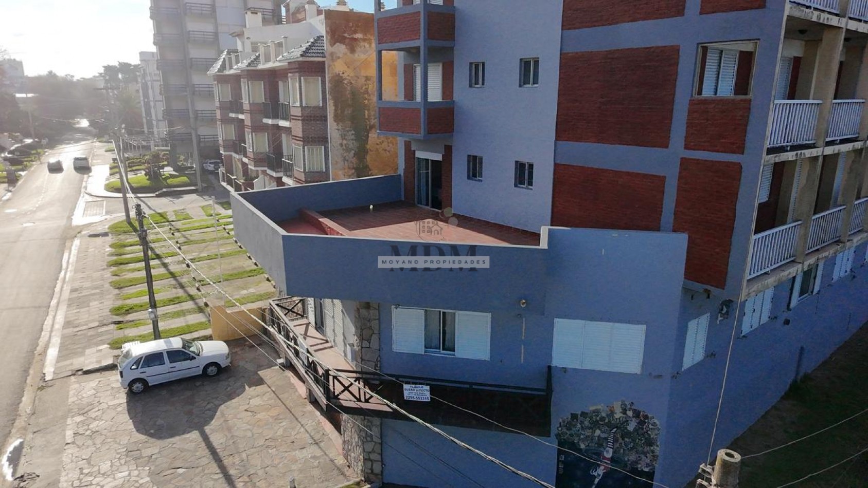 Departamento con Terraza y Vista al Mar en Paseo 104 y Costanera
