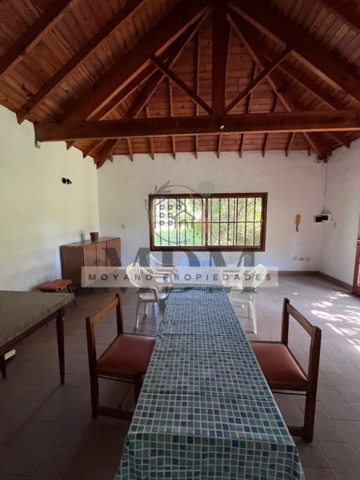 Casa con patio para 8 personas